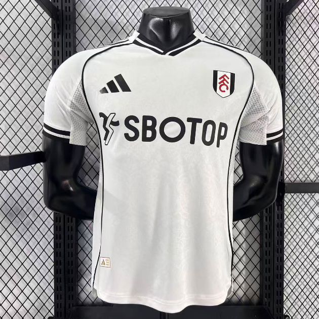2025-26 Fulham FC Home Soccer Jersey Shirt Player Version